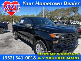2025 CHEVROLET SILVERADO 1500 CREW CAB CUSTOM PICKUP 4D 5 3/4 FT