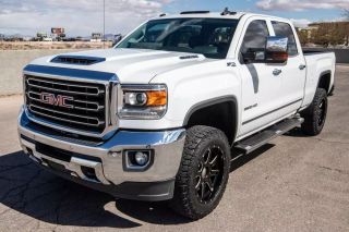 2019 GMC SIERRA 2500 HD CREW CAB PICKUP WHITE AUTOMATIC - RevEuro LLV, Las Vegas, NV, 36.05773, -115.17612