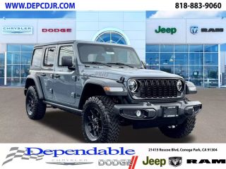 2025 JEEP WRANGLER 4 DOOR WILLYS SPORT UTILITY 4D