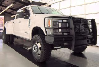 Image of 2017 FORD F350 SUPER DUTY CREW CAB PLATINUM PICKUP 4D 8 FT