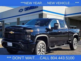 2025 CHEVROLET SILVERADO 2500 HD CREW CAB CUSTOM 4WD 6.6L V8 T-DIESEL
