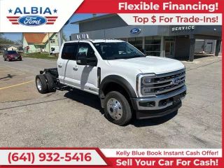 2025 FORD F550 SUPER DUTY CREW CAB & CHASSIS XLT W/203" WB CAB & CHASSIS 4D