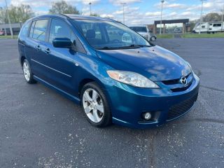 2007 MAZDA MAZDA5 PASSENGER PHANTOM BLUE MICA AUTOMATIC - Jim Butner Auto in Clarksville, IN 38.30782262290089, -85.77529235397657