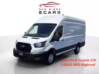 Image of 2023 FORD TRANSIT 250 CARGO VAN HIGH ROOF EXTENDED LENGTH VAN 3D      