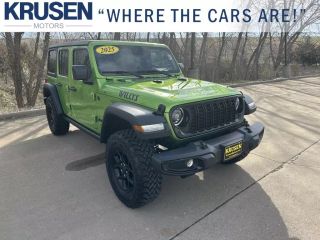 2025 JEEP WRANGLER 4 DOOR WILLYS SPORT UTILITY 4D