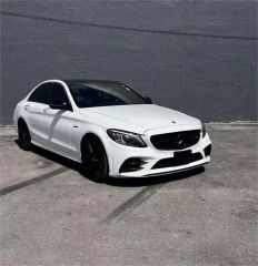 2020 MERCEDES-BENZ MERCEDES-AMG C-CLASS SEDAN V6, TWIN TURBO, 3.0 LITER C 43 AMG SEDAN 4D at Road King Auto Sales Hollywood, FL 33023 26.00210653556174, -80.20401734231162
