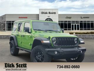 2025 JEEP WRANGLER 4XE WILLYS 4XE SPORT UTILITY 4D