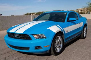 2012 FORD MUSTANG COUPE BLUE AUTOMATIC - RevEuro LLV, Las Vegas, NV, 36.05773, -115.17612