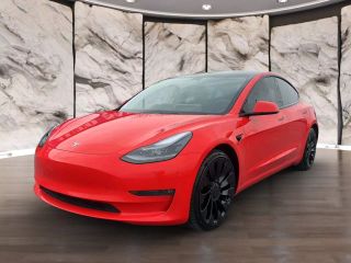 2022 TESLA MODEL 3 SEDAN RED AUTOMATIC - CU Auto Sales and Service, Millcreek, UT, 40.68174, -111.88894
