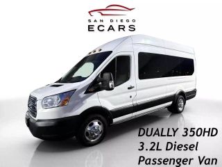 Image of 2019 FORD TRANSIT 350 WAGON XLT EXTENDED LENGTH W/HIGH ROOF W/SLIDING SIDE DOOR VAN 3D      