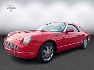 2002 FORD THUNDERBIRD CONVERTIBLE RED AUTOMATIC - Jim Butner Auto in Clarksville, IN 38.30782262290089, -85.77529235397657