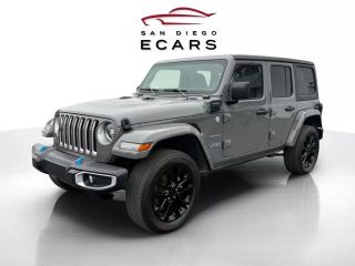 Image of 2023 JEEP WRANGLER 4XE SAHARA 4XE SPORT UTILITY 4D      