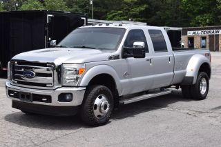 Image of 2015 FORD F350 SUPER DUTY CREW CAB LARIAT PICKUP 4D 8 FT