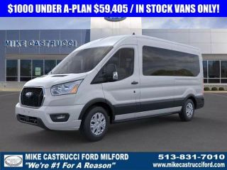 2025 FORD TRANSIT 350 PASSENGER VAN XLT W/MEDIUM ROOF VAN 3D