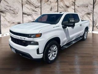 2021 CHEVROLET SILVERADO 1500 CREW CAB PICKUP WHITE AUTOMATIC - CU Auto Sales and Service, Millcreek, UT, 40.68174, -111.88894