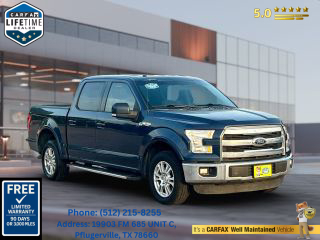 2015 FORD F150 SUPERCREW CAB