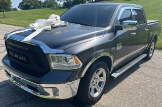 Image of 2016 RAM 1500 CREW CAB LARAMIE LONGHORN PICKUP 4D 5 1/2 FT