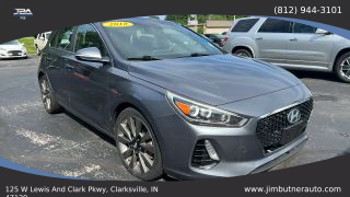 2018 HYUNDAI ELANTRA GT HATCHBACK SUMMIT GRAY AUTOMATIC - Jim Butner Auto in Clarksville, IN 38.30782262290089, -85.77529235397657