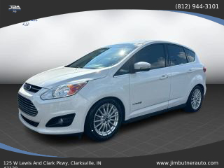 2013 FORD C-MAX HYBRID WAGON WHITE PLATINUM METALLIC TRI-COAT AUTOMATIC - Jim Butner Auto in Clarksville, IN 38.30782262290089, -85.77529235397657