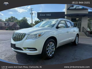 2015 BUICK ENCLAVE SUV WHITE DIAMOND TRICOA AUTOMATIC - Jim Butner Auto in Clarksville, IN 38.30782262290089, -85.77529235397657