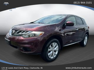 2014 NISSAN MURANO SUV MIDNIGHT GARNET METALLIC AUTOMATIC - Jim Butner Auto in Clarksville, IN 38.30782262290089, -85.77529235397657
