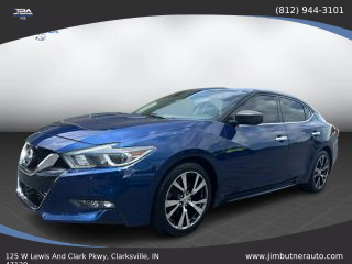 2018 NISSAN MAXIMA SEDAN DEEP BLUE PEARL AUTOMATIC - Jim Butner Auto in Clarksville, IN 38.30782262290089, -85.77529235397657