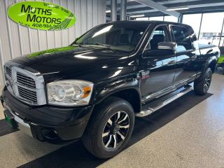 2008 DODGE RAM 2500 MEGA CAB PICKUP BLACK AUTOMATIC - Muths Motors, Omaha, NE, 41.21354, -96.01267
