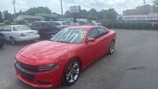2015 DODGE CHARGER SEDAN RED AUTOMATIC - North Hills Motors, Raleigh, NC, 35.78879, -78.71130