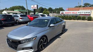2020 HONDA ACCORD SEDAN SILVER AUTOMATIC - North Hills Motors, Raleigh, NC, 35.78879, -78.71130