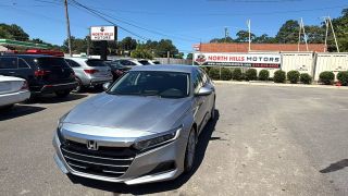 2021 HONDA ACCORD SEDAN SILVER AUTOMATIC - North Hills Motors, Raleigh, NC, 35.78879, -78.71130