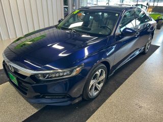 2018 HONDA ACCORD SEDAN BLUE AUTOMATIC - Muths Motors, Omaha, NE, 41.21354, -96.01267