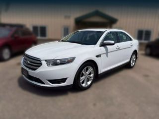 2019 FORD TAURUS SEDAN WHITE AUTOMATIC - The Car Broz, in Zimmerman, MN 45.43127206989319, -93.57426023890233