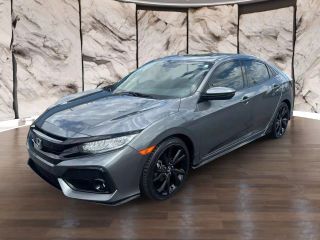 2018 HONDA CIVIC HATCHBACK GRAY AUTOMATIC - CU Auto Sales and Service, Millcreek, UT, 40.68174, -111.88894