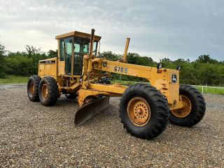 Image of 1995 JOHN DEERE 670B RD GRADER