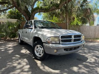 2002 DODGE DAKOTA QUAD CAB PICKUP SILVER AUTOMATIC - Tampa Trucks