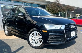 2018 AUDI Q3 SUV 4-CYL, TURBO, 2.0 LITER PREMIUM SPORT UTILITY 4D at Panda Autos - used cars for sale in Vienna, VA.