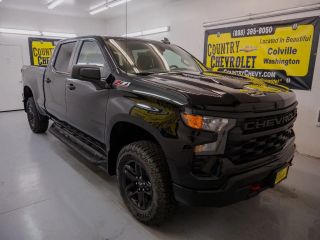 2025 CHEVROLET SILVERADO 1500 CREW CAB CUSTOM TRAIL BOSS PICKUP 4D 6 1/2 FT