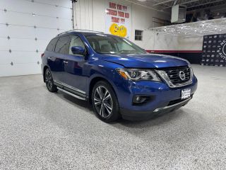 2019 NISSAN PATHFINDER SUV V6, 3.5 LITER PLATINUM SPORT UTILITY 4D