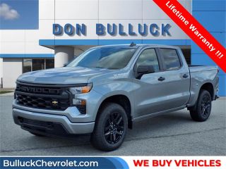 2025 CHEVROLET SILVERADO 1500 CREW CAB CUSTOM PICKUP 4D 5 3/4 FT