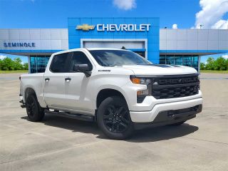 2025 CHEVROLET SILVERADO 1500 CREW CAB CUSTOM PICKUP 4D 5 3/4 FT