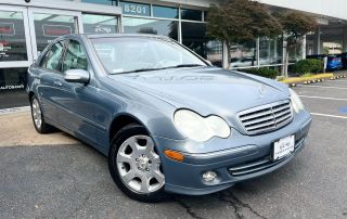 2005 MERCEDES-BENZ C-CLASS SEDAN V6, 2.6 LITER C 240 4MATIC SEDAN 4D at Panda Autos - used cars for sale in Vienna, VA.