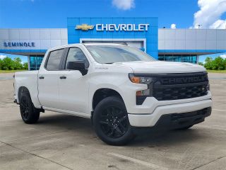 2025 CHEVROLET SILVERADO 1500 CREW CAB CUSTOM PICKUP 4D 5 3/4 FT