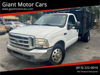 2002 FORD F350 SUPER DUTY REGULAR CAB & CHASSIS - Giant Motor Cars