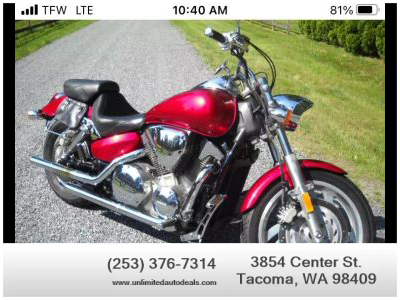 2004 HONDA VTX1300C VTX 1300 - - -