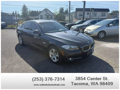 2013 BMW 5 SERIES SEDAN 4-CYL, TURBO, 2.0 LITER 528I XDRIVE SEDAN 4D