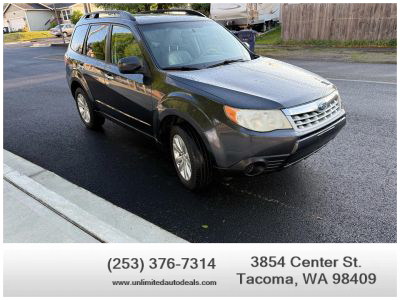 2011 SUBARU FORESTER SUV 4-CYL, PZEV, 2.5 LITER 2.5X PREMIUM SPORT UTILITY 4D