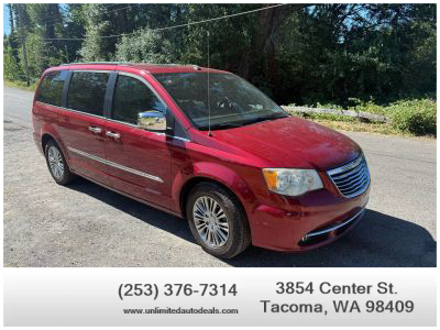 2011 CHRYSLER TOWN & COUNTRY VAN V6, 3.6 LITER LIMITED MINIVAN 4D