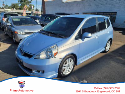 2008 HONDA FIT HATCHBACK 4-CYL, VTEC, 1.5 LITER SPORT HATCHBACK 4D
