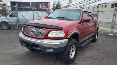 2001 FORD F150 SUPERCREW CAB PICKUP RED AUTOMATIC - Auto Spot