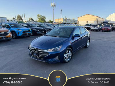2020 HYUNDAI ELANTRA SEDAN 4-CYL, 2.0 LITER SEL SEDAN 4D